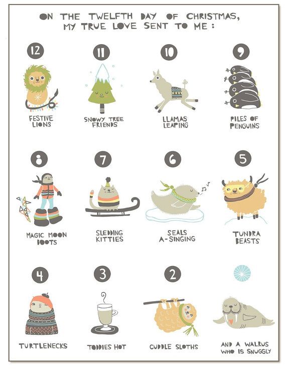 Funny Versions Of The 12 Days Of Christmas 